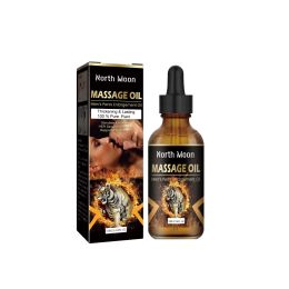 North Moon Men's Massage Essential Oil - Men's Body Care, Maintenance, Massage and Moisturizing External Essential Oil