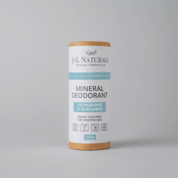 Mineral Deodorant (Scent: Peppermint & Bergamot)