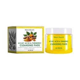 West Month Turmeric Cleanser Cleanser Facial Skin Gentle Moisturizing Moisturizing Skin Care Cleanser (Option: 55PIECES-119.9g-2.6*2.6*2.28inch)